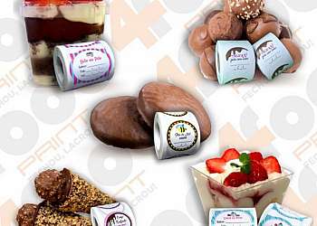 Adesivos para confeitaria Adesivos para confeitaria