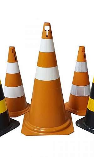 cone de sinalização cone de sinalização