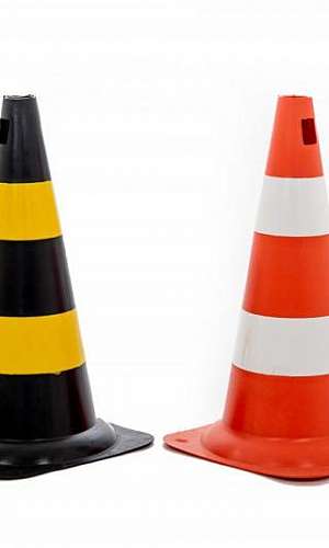 cone de sinalização cone de sinalização