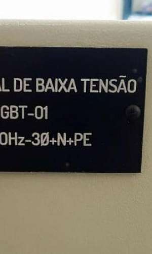 Etiqueta acrílica para quadro industrial Etiqueta acrílica para quadro industrial
