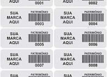 Etiquetas de patrimônio Etiquetas de patrimônio