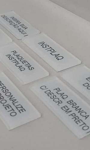 placas de identificação acrílico placas de identificação acrílico