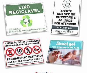placas pvc comunicação placas pvc comunicação