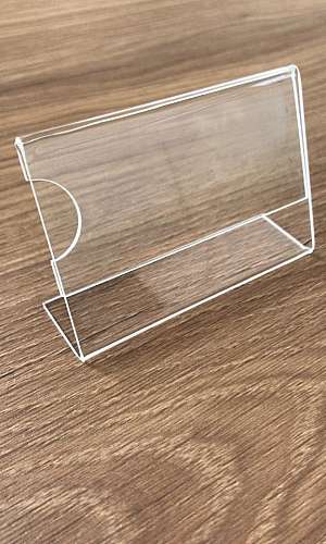 porta etiquetas acrílico porta etiquetas acrílico
